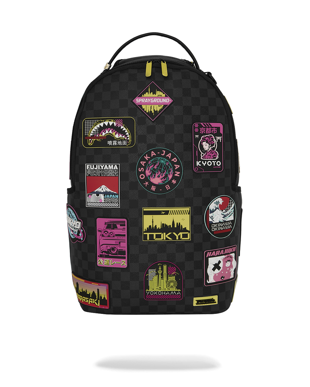 Sprayground Global Mogul Cyber Punk Japan Cities DLXSV Backpack