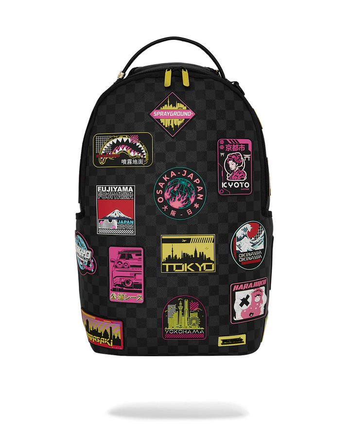 Sprayground Global Mogul Cyber Punk Japan Cities DLXSV Backpack