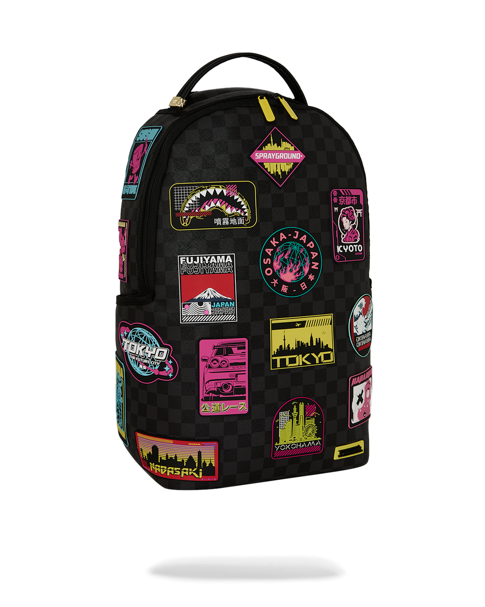 Sprayground Global Mogul Cyber Punk Japan Cities DLXSV Backpack
