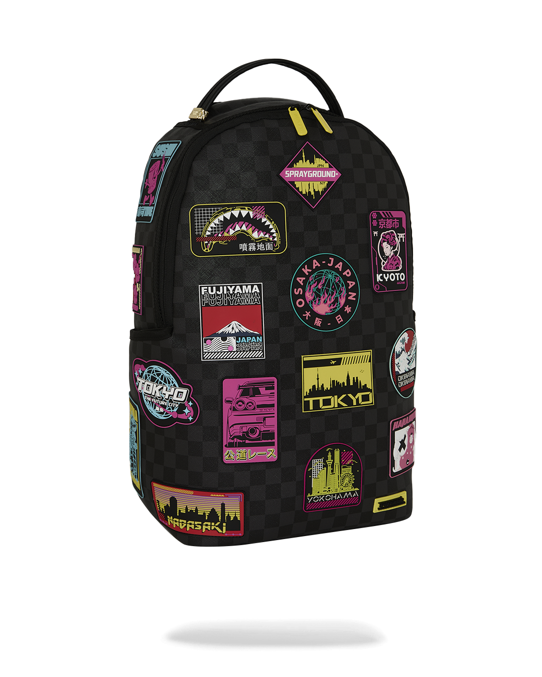 Sprayground Global Mogul Cyber Punk Japan Cities DLXSV Backpack