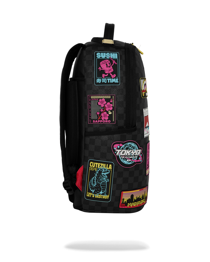 Sprayground Global Mogul Cyber Punk Japan Cities DLXSV Backpack