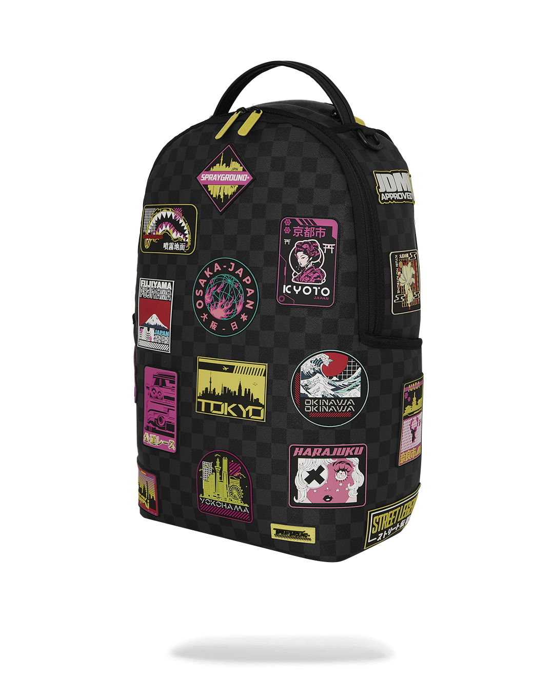 Sprayground Global Mogul Cyber Punk Japan Cities DLXSV Backpack