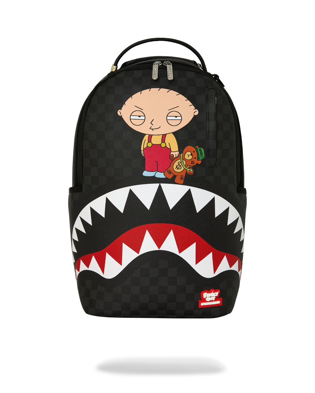 Sprayground Family Guy Stewie Holding Bear Keychain DLXSV Backpack