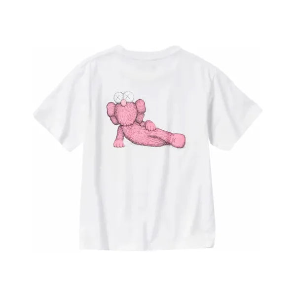 KAWS x Uniqlo Kids UT Short Sleeve Graphic T-shirt (US Sizing) White