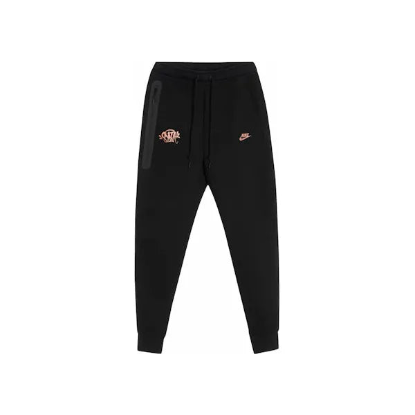 Nike Sportswear Tech Fleece x Central Cee Syna World Joggers Black/Metallic Red Bronze