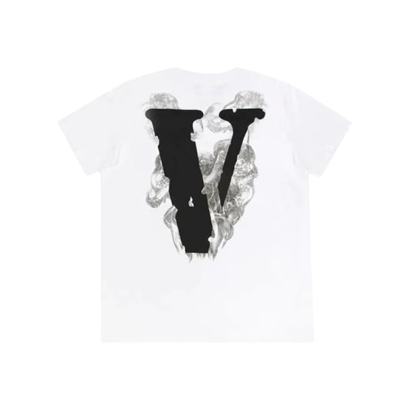 Vlone Smoke Demon Angel White T-shirt