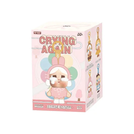 Pop Mart CryBaby Crying Again Series Vinyl Face Plush Single Blind Box