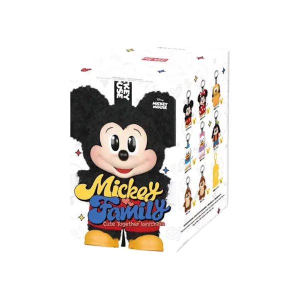 Pop Mart Disney Mickey Family Together Series Plush Keychain (Single Blind Box)