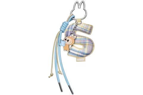 Pop Mart Labubu The Monsters Pin for Love Series "S" Letter Pendant