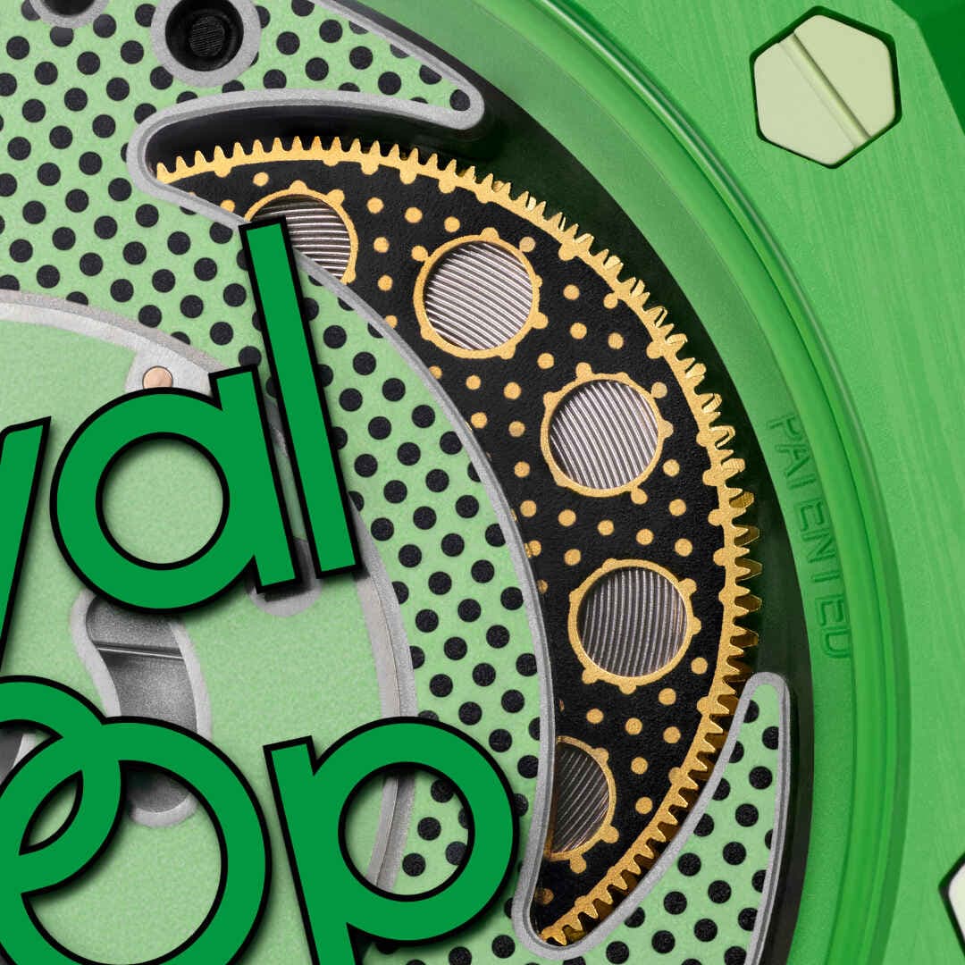 Audemars Piguet x Swatch Royal Pop GREEN EIGHT