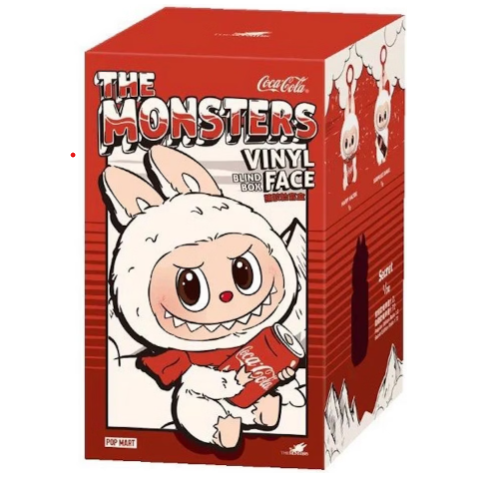 Pop Mart Labubu The Monsters Coca Cola Series Vinyl Face (Single Blind Box)
