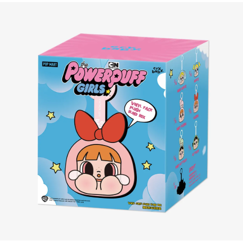 Pop Mart CryBaby x Powerpuff Girls Series Vinyl Face Plush Sealed (Single Blind Boxes)