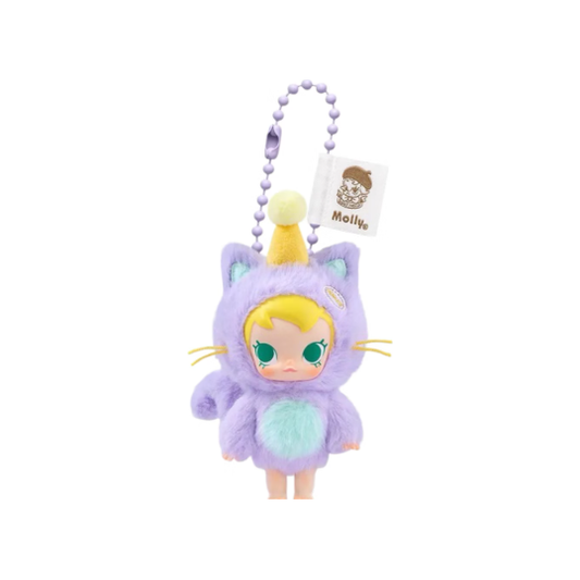 Pop Mart Baby Molly Pocket Friends Series Vinyl Plush Pendant - Leave Me Alone