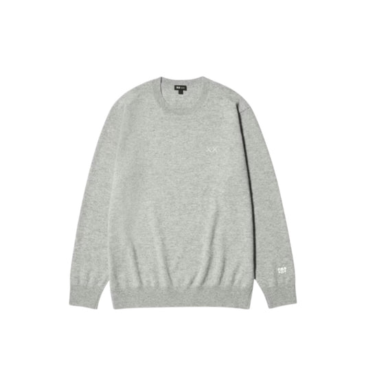 Kaws Winter Cashmere Crew Neck Sweater GRAY