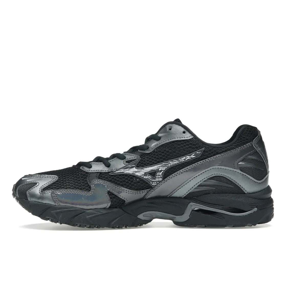 Mizuno Wave Rider 10 Black Sand Metallic Gray