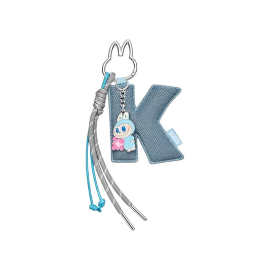Pop Mart Labubu The Monsters Pin for Love Series "K" Letter Pendant