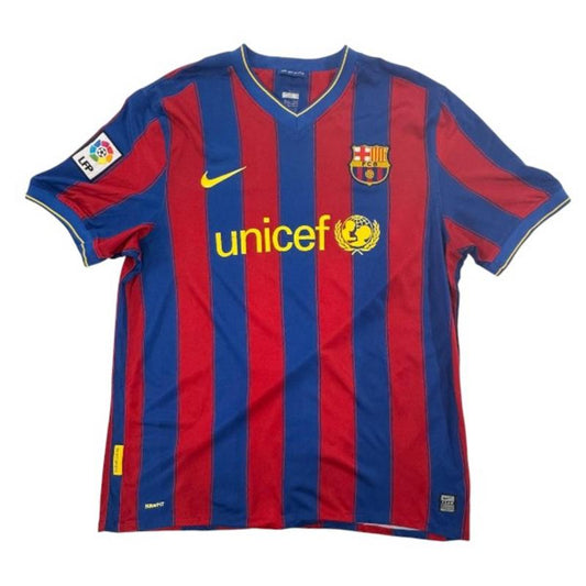 Vintage 2009-10 FC Barcelona Home Shirt