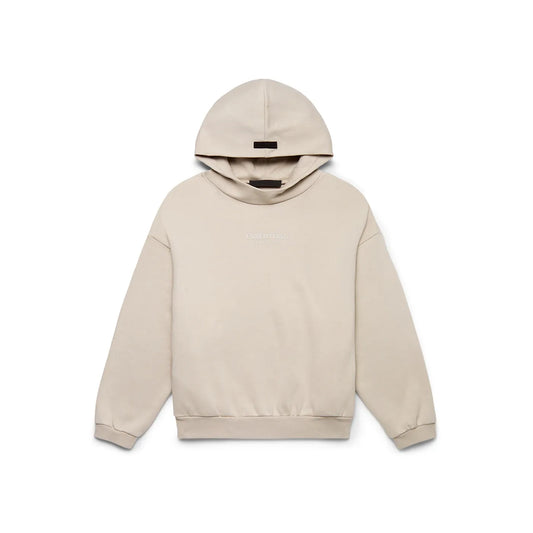 Fear of God Essentials Hoodie Silver Cloud