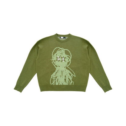 Grawlixes Starry Knit Sweater