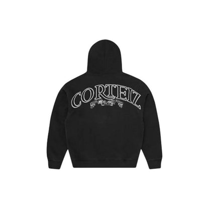 Corteiz Superior Royale Zip Hoodie Black