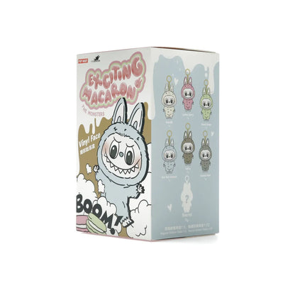 Pop Mart Labubu The Monsters Exciting Macaron Vinyl Plush Pendant Single Blind Box