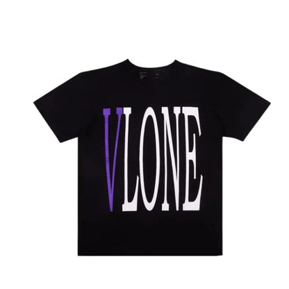 Vlone Staple T-Shirt Black/Purple