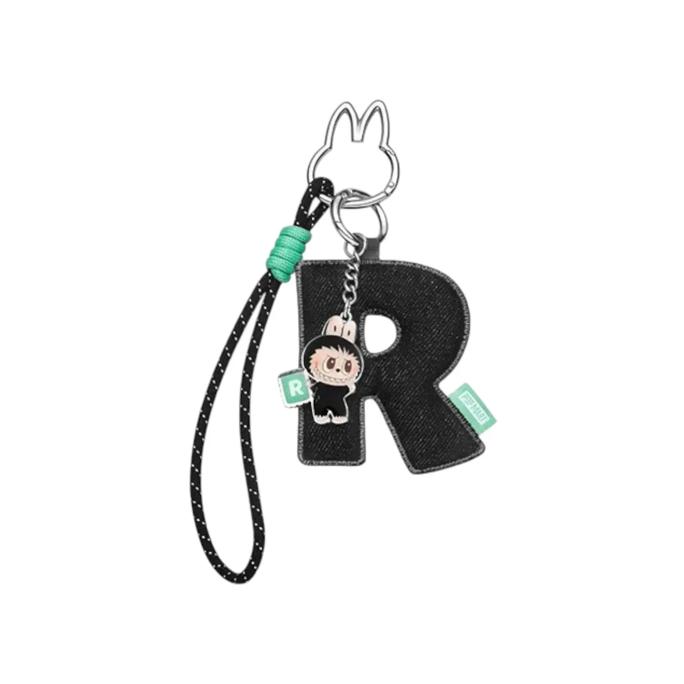 Pop Mart Labubu The Monsters Pin for Love Series "R" Letter Pendant