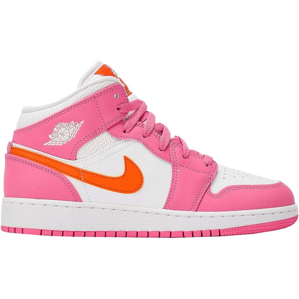 Jordan 1 Mid Pinksicle Safety Orange (GS)