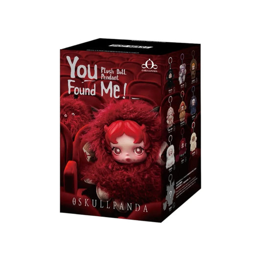 Pop Mart SKULLPANDA You Found Me! Series Plush Doll Pendant Single Blind Box