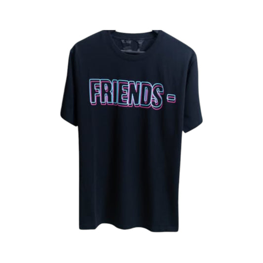 Vlone Friends x Shadow Tee Black/Blue/Pink