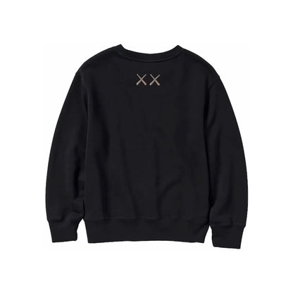 KAWS x Uniqlo Kids Longsleeve Sweatshirt (US Sizing) Black