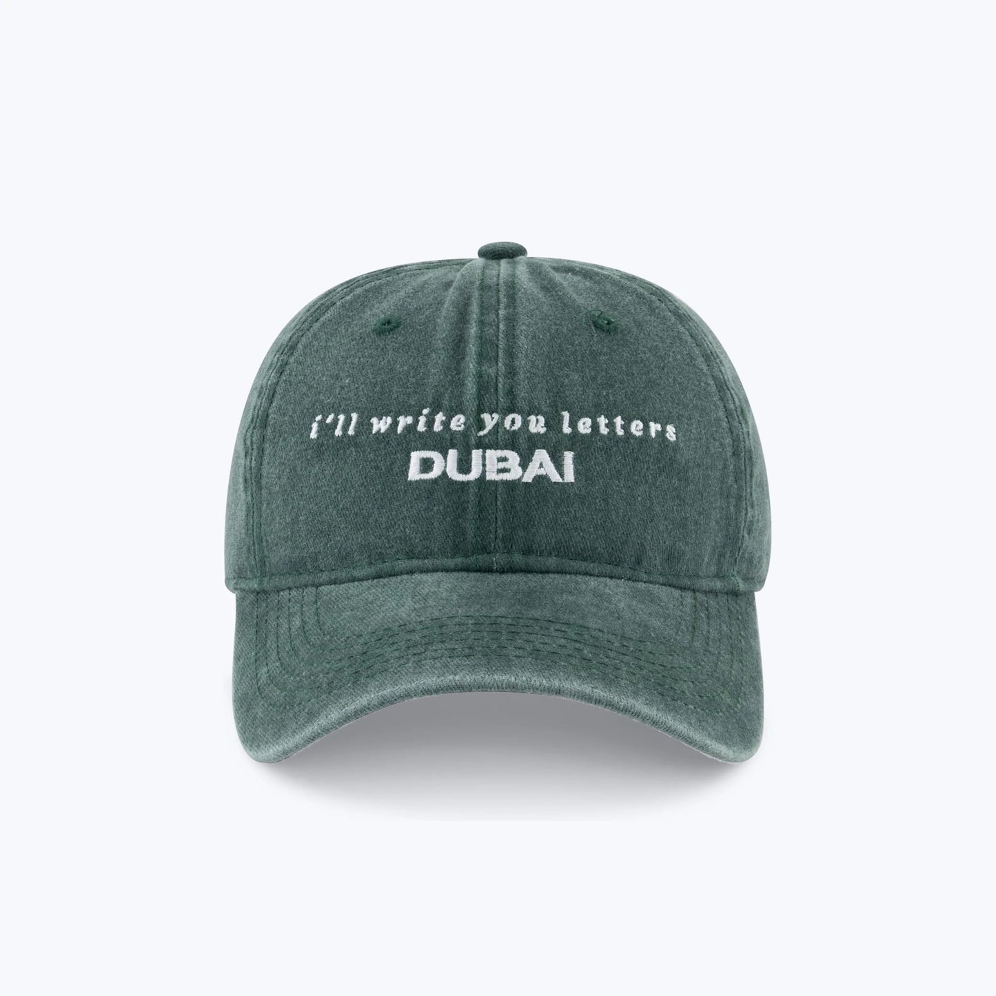 acid wash dad cap olive green