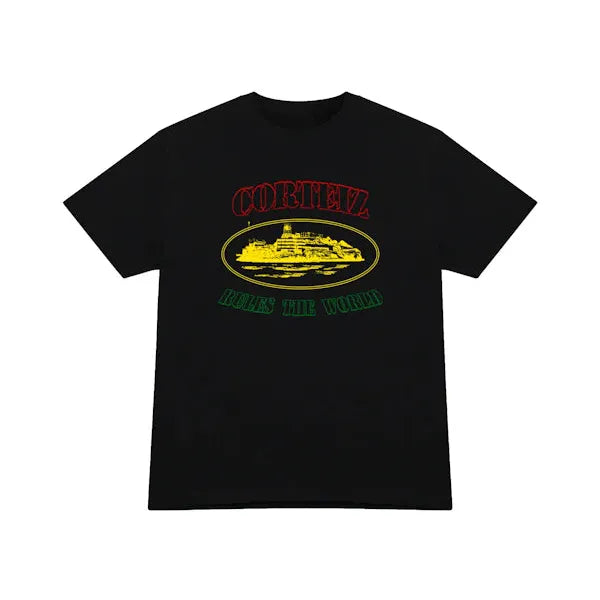 Corteiz OG Carni Alcatraz Tee Black
