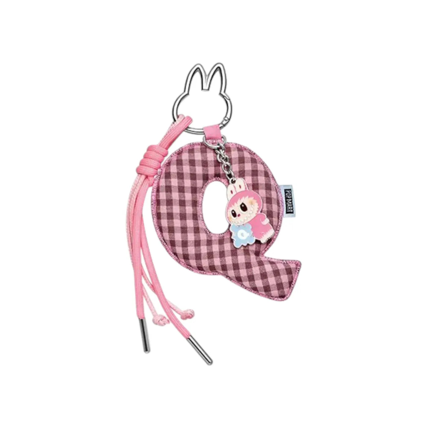 Pop Mart Labubu The Monsters Pin for Love Series "Q" Letter Pendant