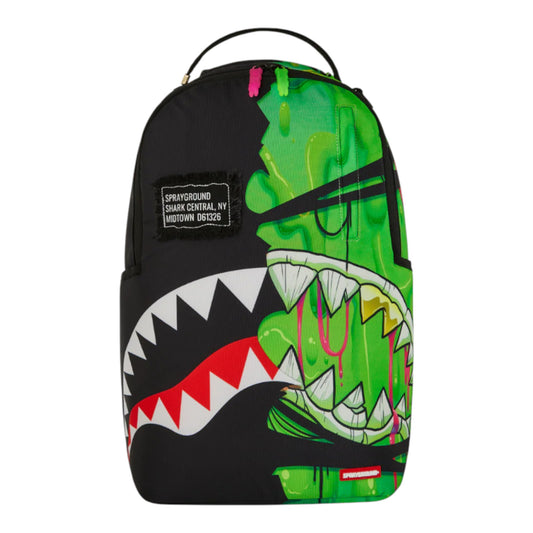 Sprayground Halloween Shark Central Drippy Split Backpack