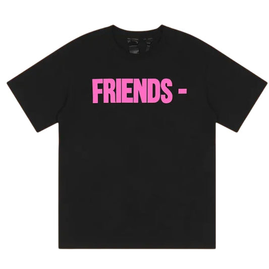Vlone Friends T-Shirt Black/Pink