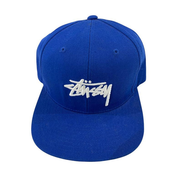 Vintage Stussy Snapback Blue Cap