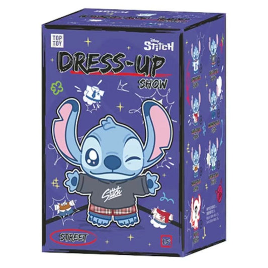 Top Toy Disney Stitch Dress Up Show Series Plush Single Blind Box