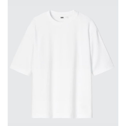 AIRism Cotton Oversized T-shirt White