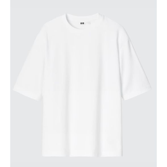 AIRism Cotton Oversized T-shirt White