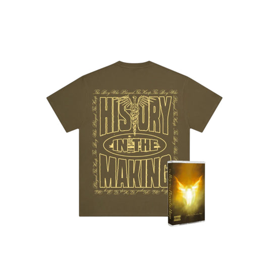 Corteiz History In The Making Tee Khaki