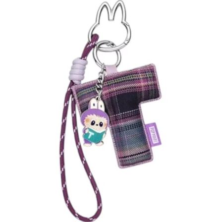 Pop Mart Labubu The Monsters Pin for Love Series "T" Letter Pendant