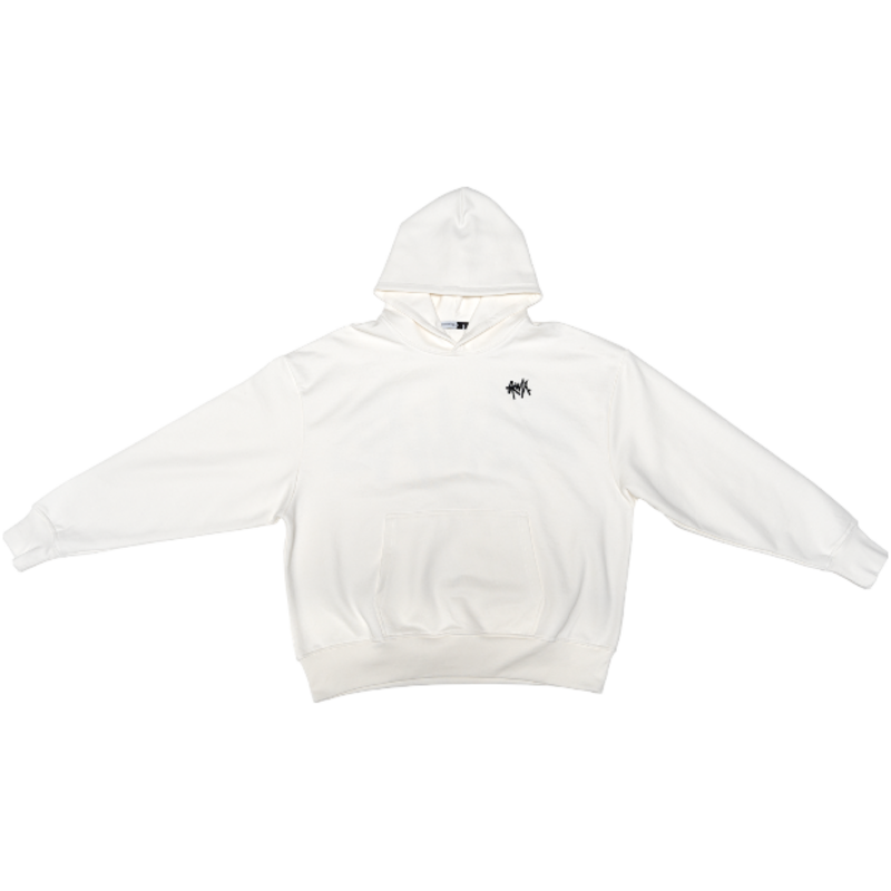 GRWLX  LOGO HOODIE OFF-WHITE