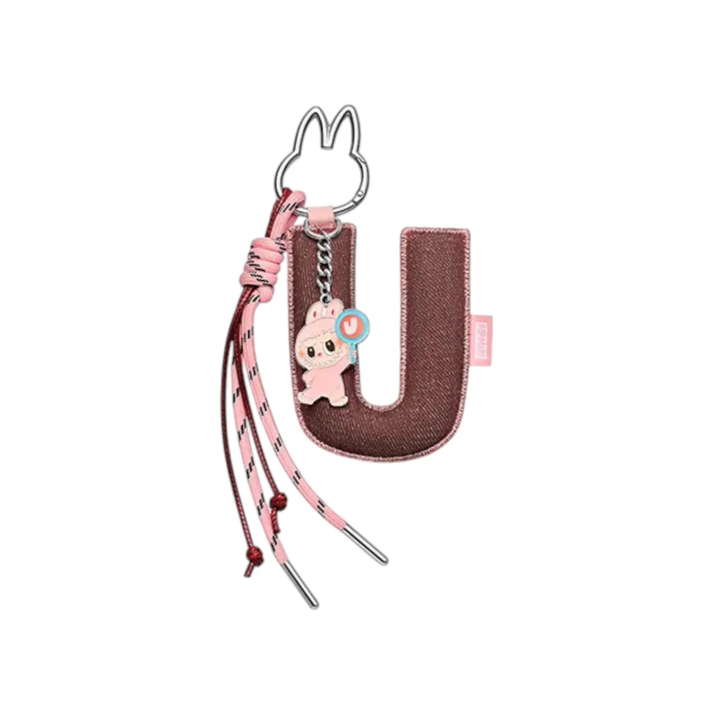 Pop Mart Labubu The Monsters Pin for Love Series "U" Letter Pendant