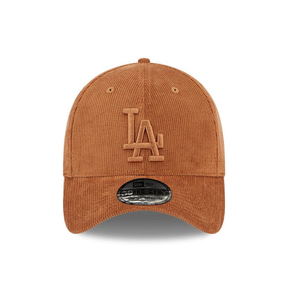 New Era Los Angels Dodgers Cords Dark Beige Fitted Hat