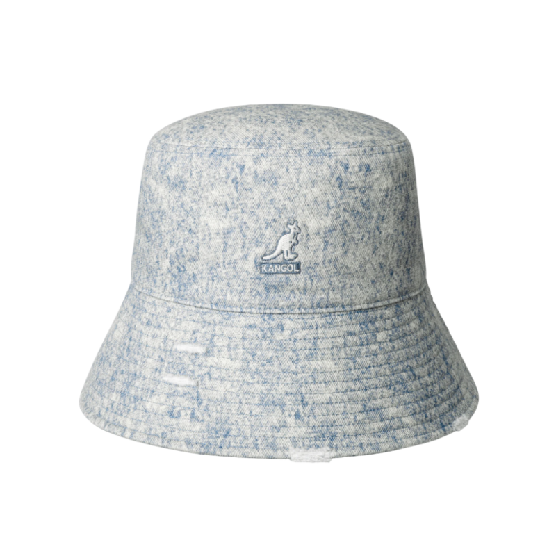 WASHED DENIM BUCKET BLUE