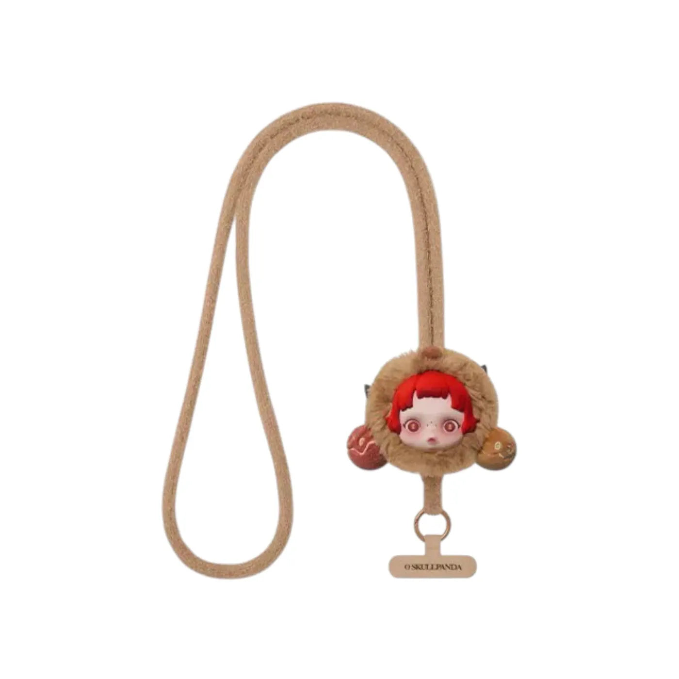 Pop Mart SKULLPANDA You Found Me! Series Pranky Peanut Phone Lanyard