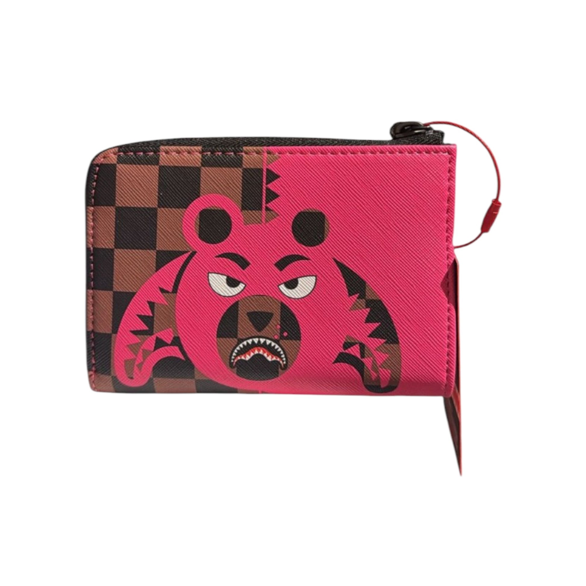 Sprayground Pink Bear Shark Wallet