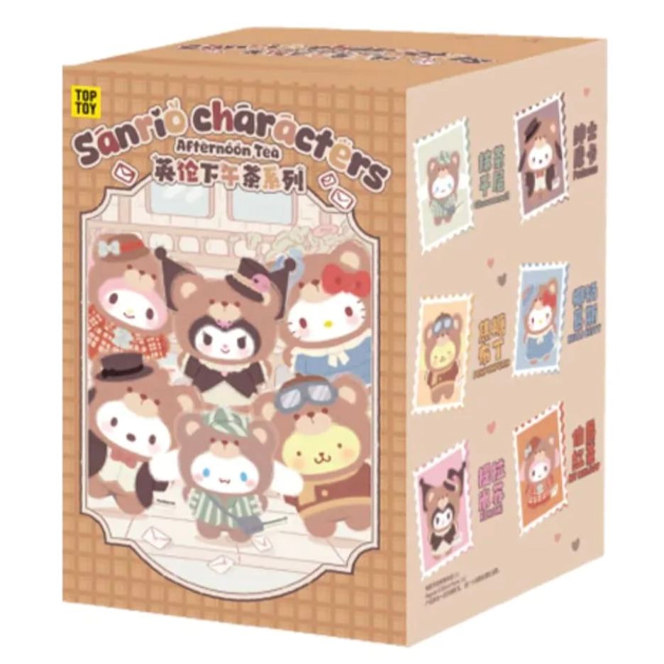 Top Toy Sanrio characters Afternoon Tea Vinyl Plush Blind Box