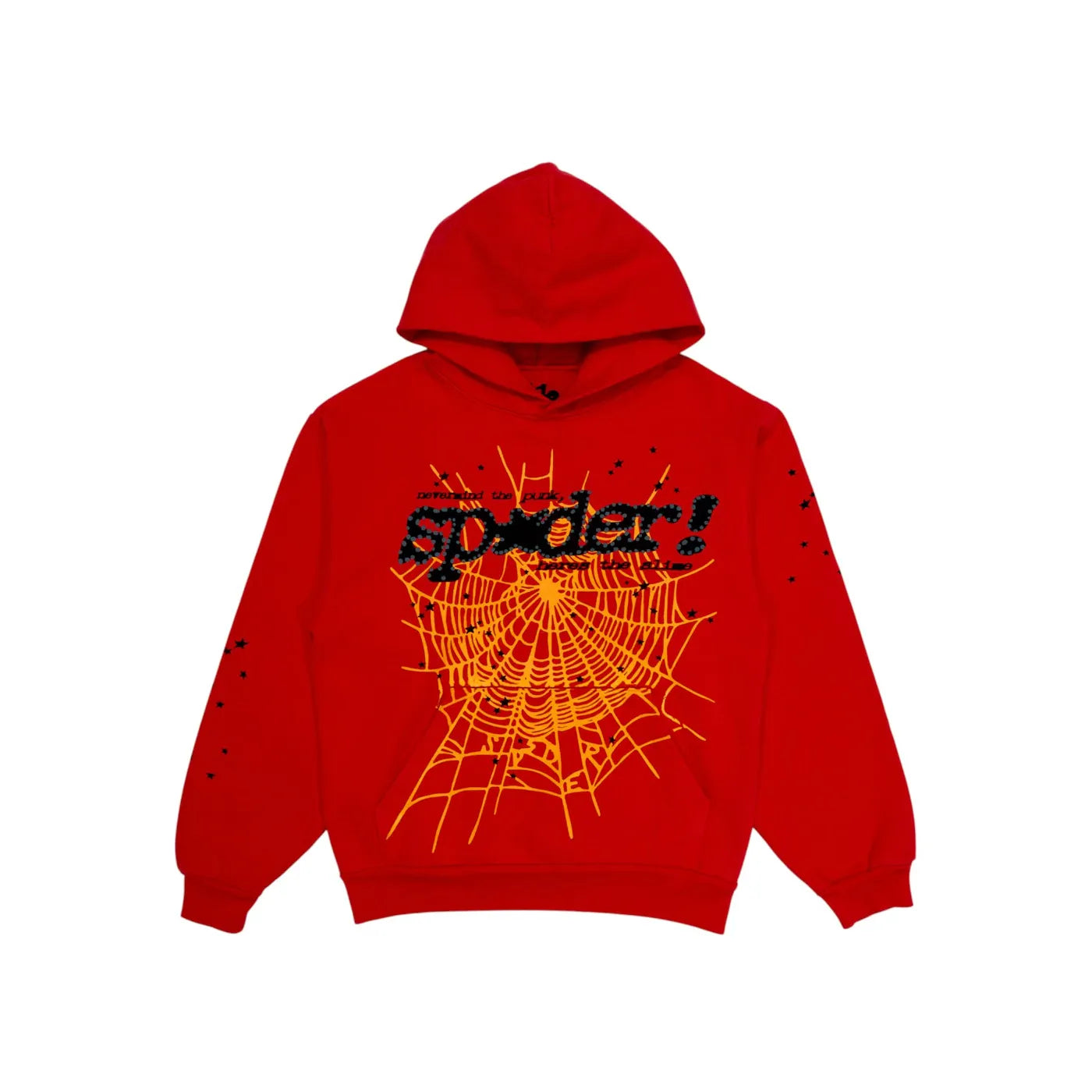 Sp5der P*NK V2 Hoodie Red